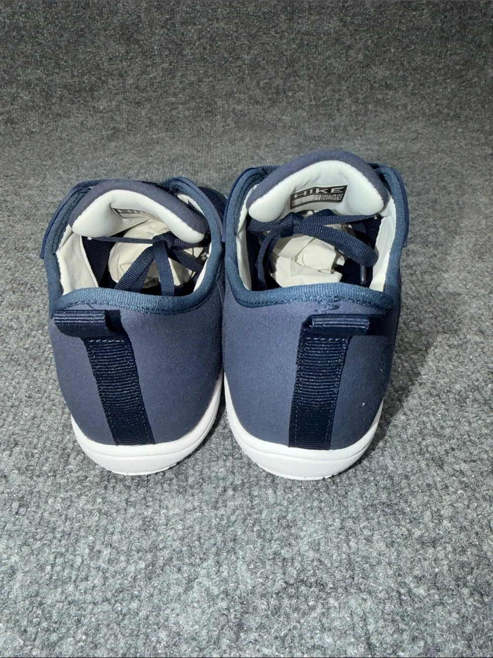 Hike Footwear Women's Navy Knit Athletic Sneakers by  - Lightweight Comfort